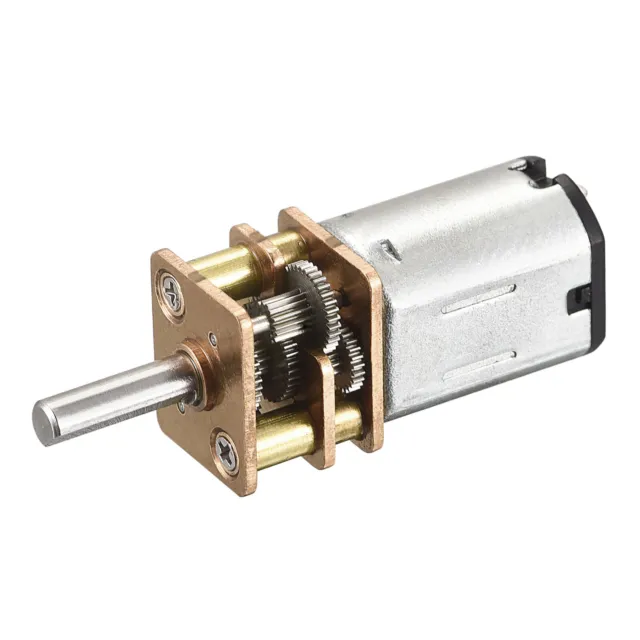 Micro Speed Reduction Gear Motor, DC 3V 100RPM with Full Metal Gearbox