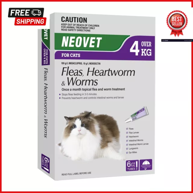 Neovet For Cats (Over 4Kg) 6 Pack