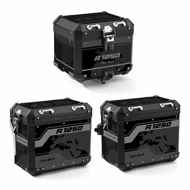 Aufkleber-Set Für BMW R 1250 GS ADV Anniversary Style – Ice Gray, UV-beständig, 3D-Effekt