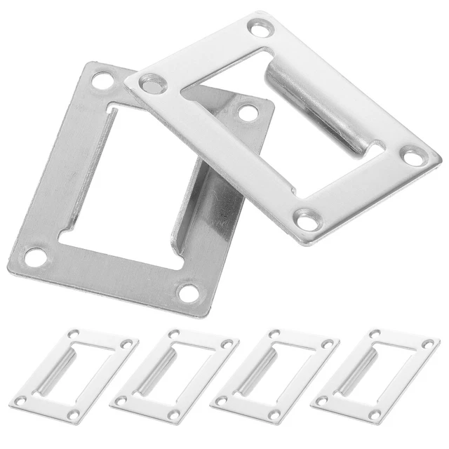 20pcs Plaque de sécurité Plaques de frappe de porte Plaques de renforcement de p