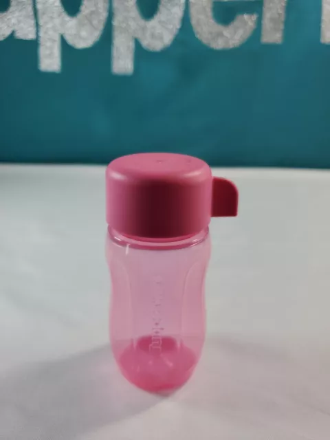 Tupperware Eco Water Bottle With Snack Cup Storage Purple 6627 New