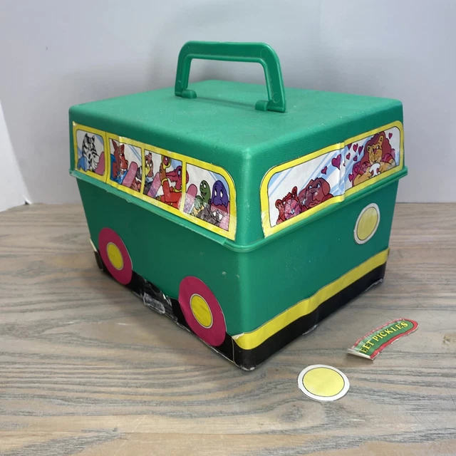 VTG SWEET PICKLES Preschool Learning Program Green Bus Case WITH