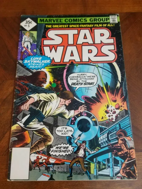 Star Wars #5 (Marvel) Free Ship at $49+