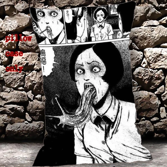 Junji Ito Pillow Set RARE Netflix Tomie Uzumaki Japanese Anime