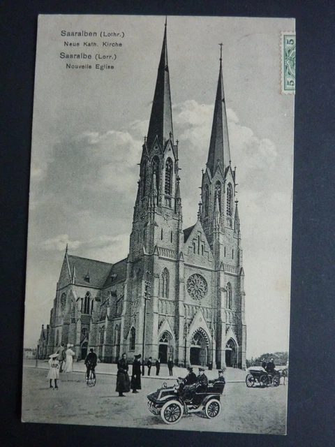SARRALBE  Saaralben Moselle CPA 57 la nouvelle église