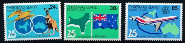 [BIN11717] Christmas Island 1983 good set of stamps very fine MNH