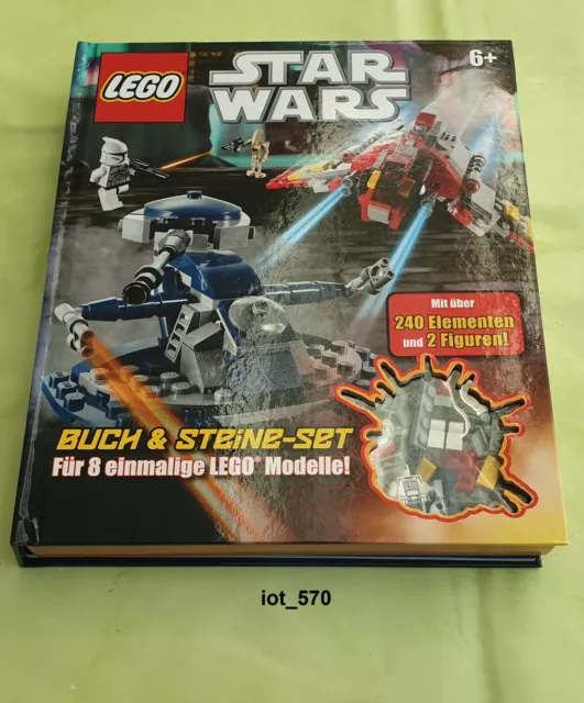 Lego® Star Wars Buch & Steine-Set - Für 8 einmalige Lego Modelle - NEU