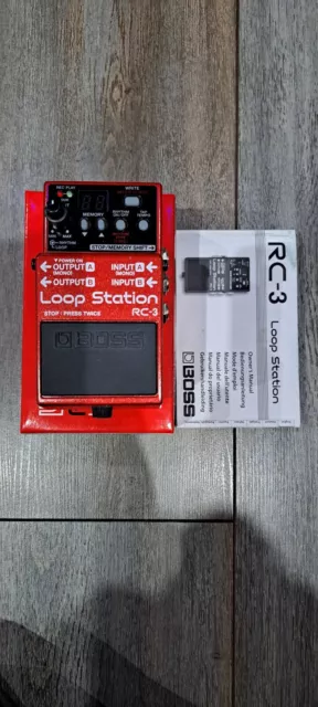 boss rc-3 loop station pedal