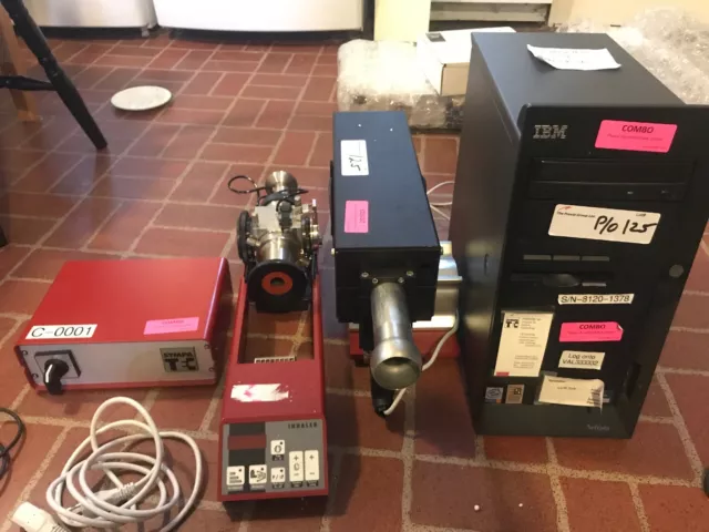 Sympatec Inhaler Aerosol Dosing Particle Analyzer System With Computer