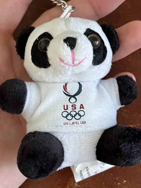 Rare 2008 Beijing Olympics panda keychain