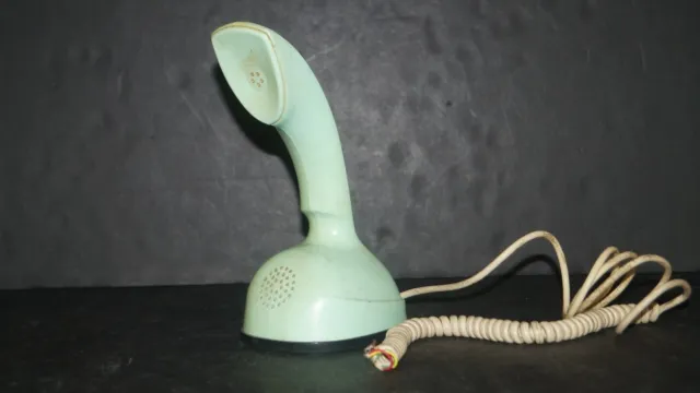 Vintage Mid Century ERICOFON Rotary Dial Telephone Mint Green North Electric Co
