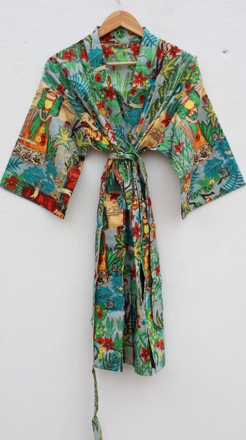Robe De Plage Tunique O'Moi Turquoise Taille M (40/42) En Coton - Neuf Avec étiquettes