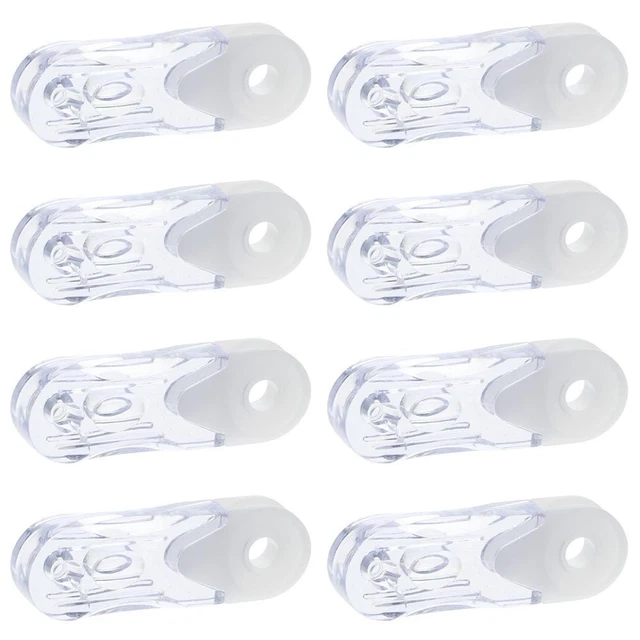 8 Pcs Multi-purpose Curtain Blinds Plastic Blind Cord Holder  Balcony