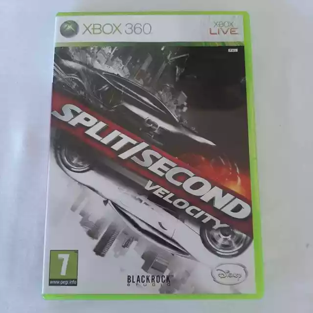 Mint Disc Xbox 360 Split/Second Split Second Velocity - Inc Manual