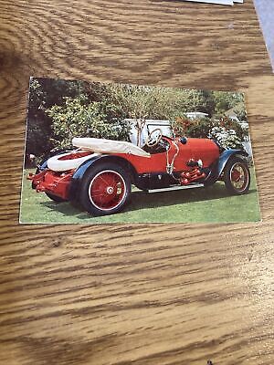 Vintage Post Card; Silva Chevrolet  ad, 1919 Stutz Bearcat