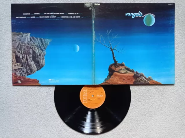 LP 33T  VANGELIS "To the unknown man" RCA VICTOR PL 25174 FRANCE 1978 -