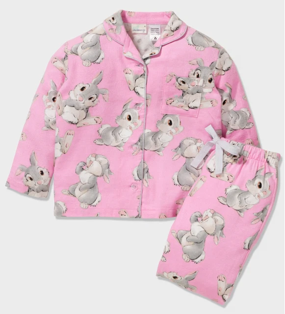 Pink Peter Alexander Children's Pajamas Emerald Green Peter