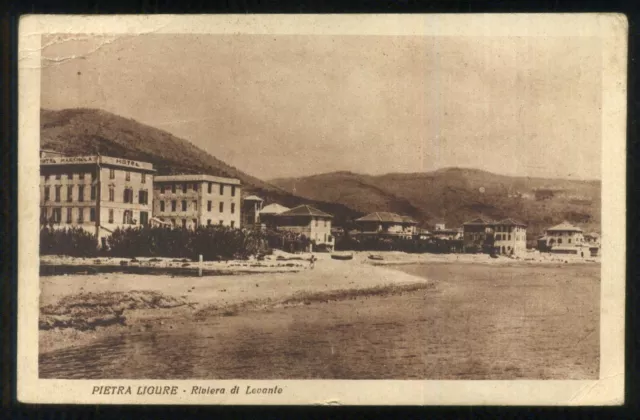 PIETRA LIGURE (Savona) - RIVIERA DI LEVANTE - VG. 1932