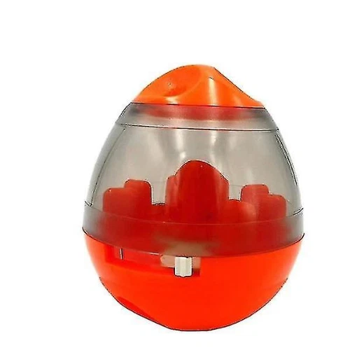 Palla Dispenser Cibo Per Cani Gatti Animali Domestici Palla ARANCIONE Educatrice