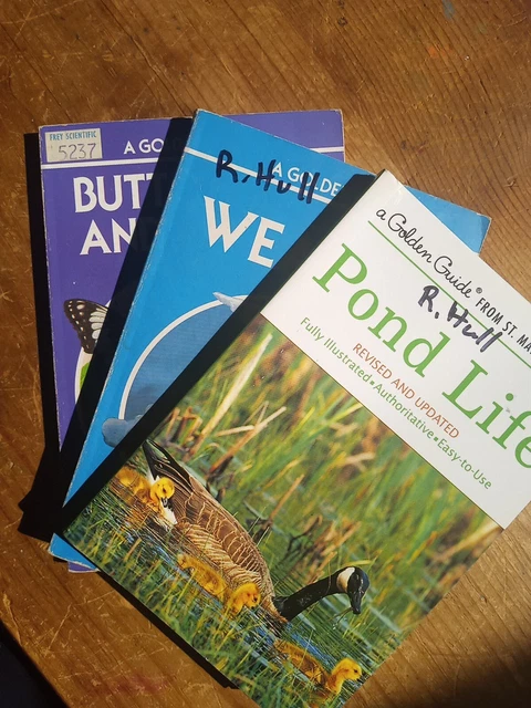 Set Of 3 A Golden Guide Field Guides