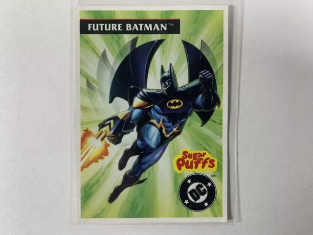 Future Batman Sugar Puffs - Kenner 1996 Legends of Batman 1996 Card
