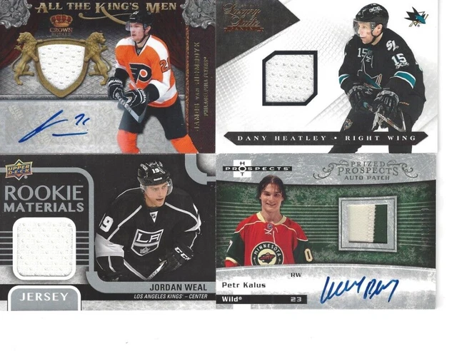 2010-11 Panini Crown Royale James Van Riemsdyk Game Used Jersey /100