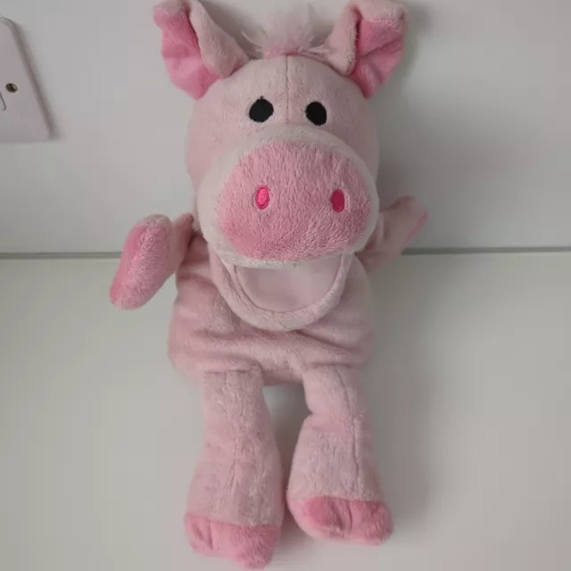 The Cuddle Crew Staffel 5 Kätzchen Schwein musikalische Handpuppe - weiches Plüschtier ca. 13 Zoll