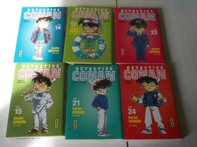 Lot 6 Manga Gosho Aoyama /Detective Conan