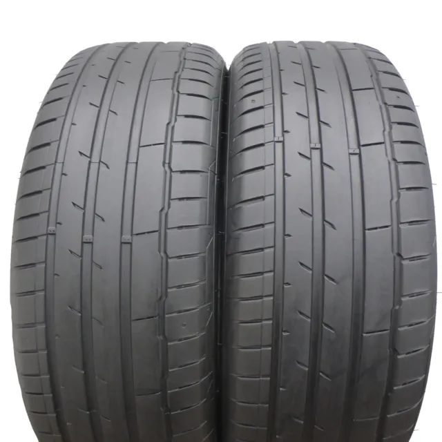 2 X Hankook 235/55 R18 100V Ventus S1 evo3 Ev K127 Ao 2021 Pneu D’Été