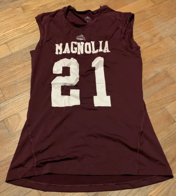 adidas Men’s TECHFIT Magnolia Football Compression Shirt Sz. L NEW #21 CLIMALITE