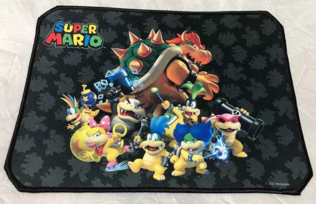 Nintendo Super Mario Bowser Familie Gaming Mauspad Mousepad Unterlage Matte