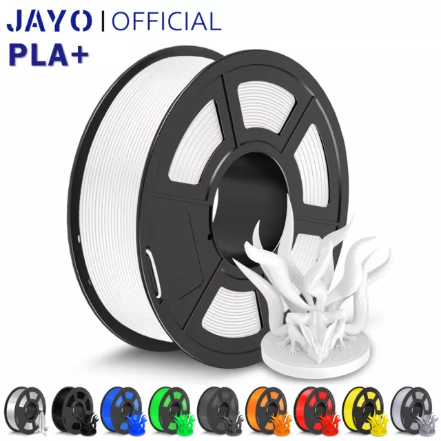 LOT JAYO 1,1KG PLA+ Filament  1,75mm 3D Drucker Hohe Genauigkeit Mehrfarbig DE