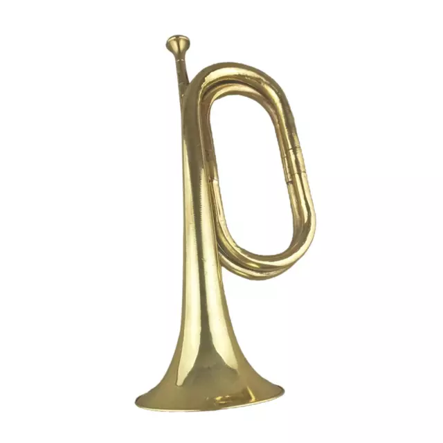 Trumpet Early Learning Toy Music Instrument Brass and Copper Bugle for Adults
