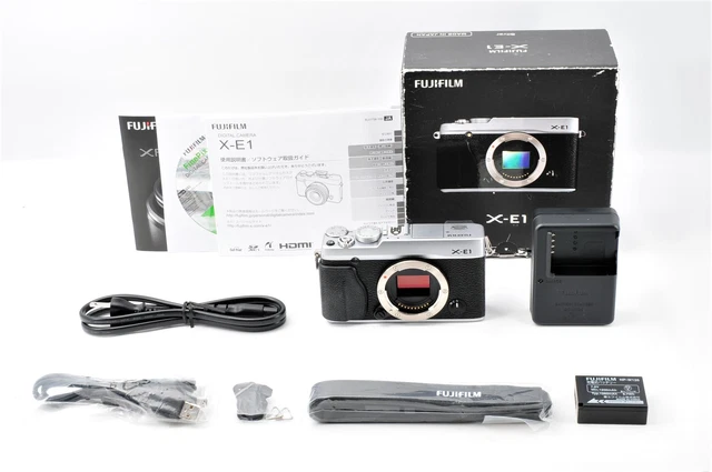 [MINT in Box] Fujifilm X Series X-E1 16.3MP Digital SLR Body Camera From JAPAN