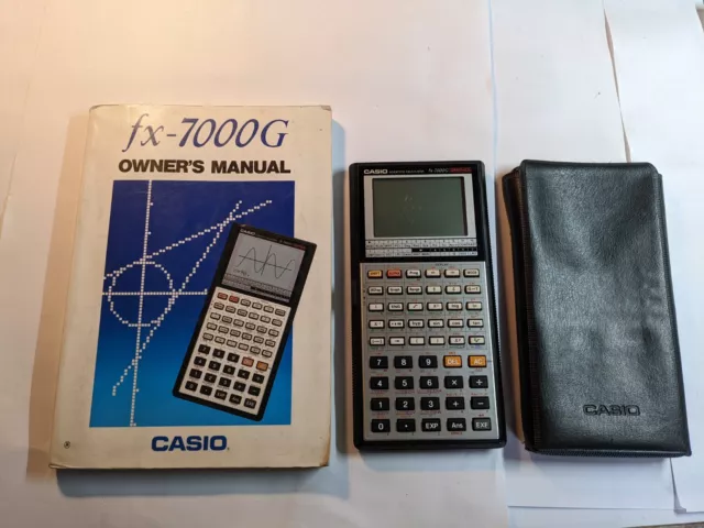 casio fx 7000g calculatrice pocket programmable computer