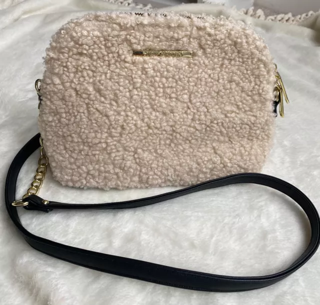 Steve madden cream bag best sale