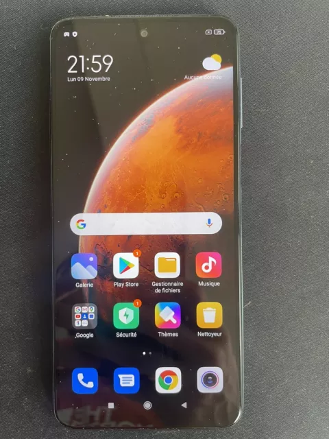 Smartphone - Xiaomi Redmi Note 9 Pro - 128 Go 6 Go ram Bleu