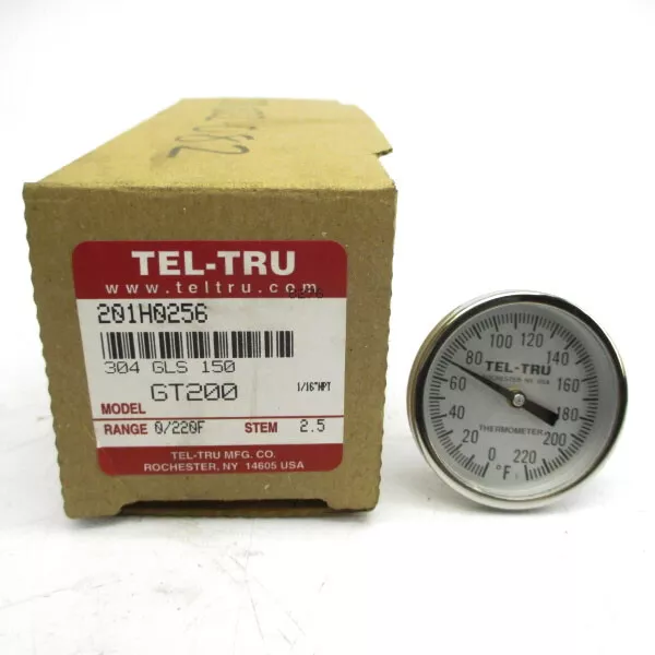 Tel-Tru Gt200 0/200'F Stem2.5 Nsmp