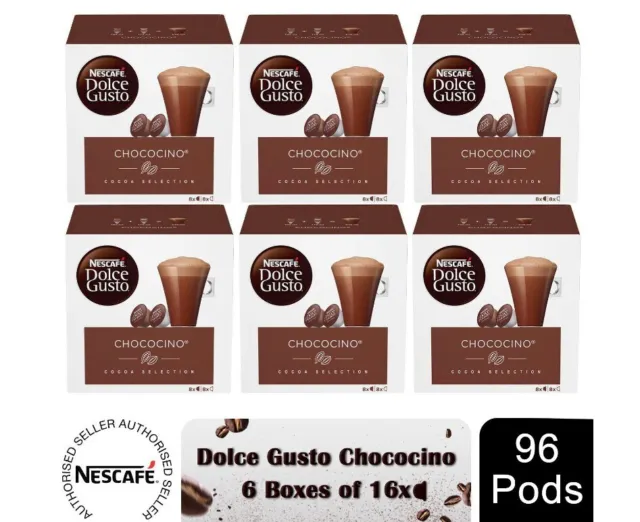 Nescafe Dolce Gusto Coffee Pods 6x Boxes of 96 Caps