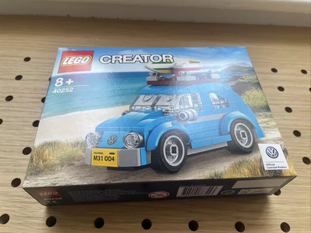 LEGO Creator 40252 Mini VW Volkswagen Coccinelle Beetle Bleue - Neuf Et scellé