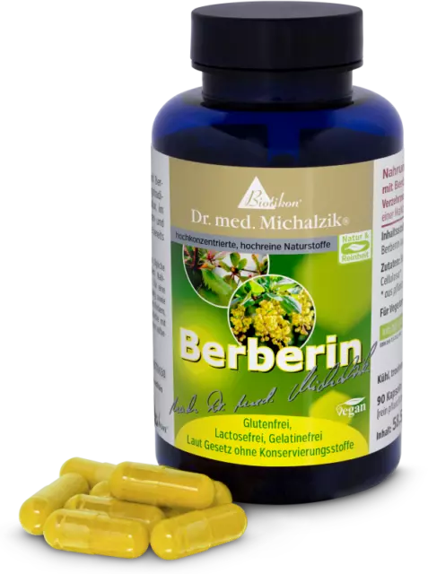 Berberin nach Dr. med. Michalzik ohne Zusatzstoffe von BIOTIKON®