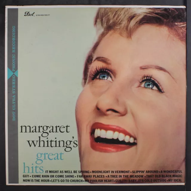 Margaret Whiting : Margaret Whiting's Great Hits Pois 12 " LP 33 RPM