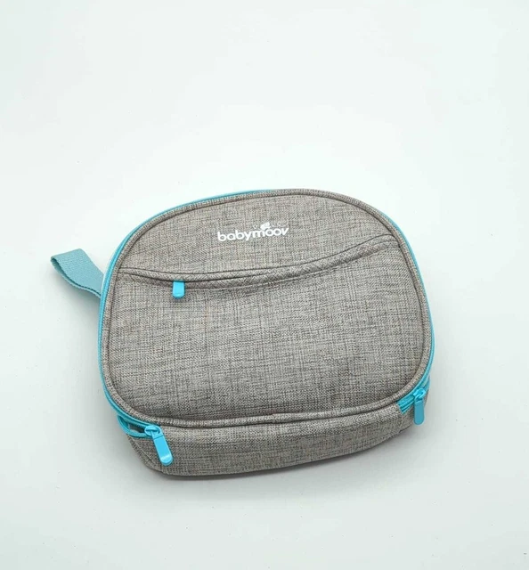 Babymoov Baby-Kulturtasche - Soins-Ensemble, pour Babys, 9-teilig. Bleu-Gris