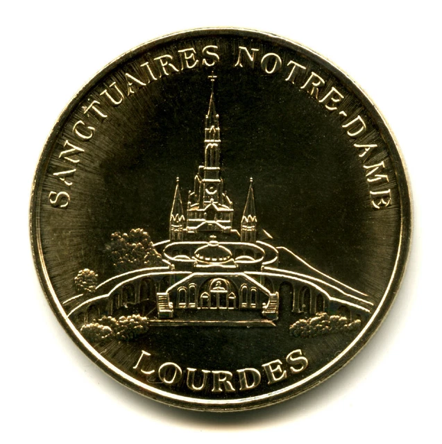 1024094] Francia, ficha, Tourist Token, Lourdes - n°28 - Souvenir de
