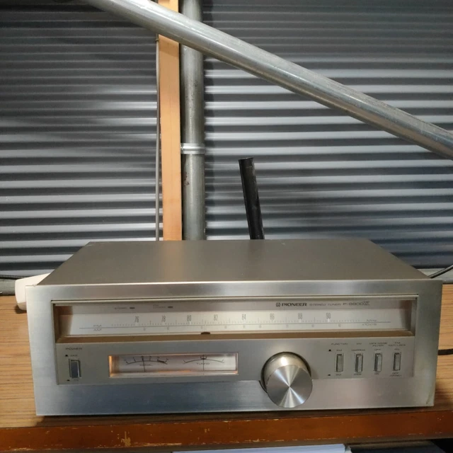 ★PIONEER AM/FM STEREO TUNER F-8800X　♪ Pioneer F-8800X Stereo AM/FM Tuner - Vintage - Junk for