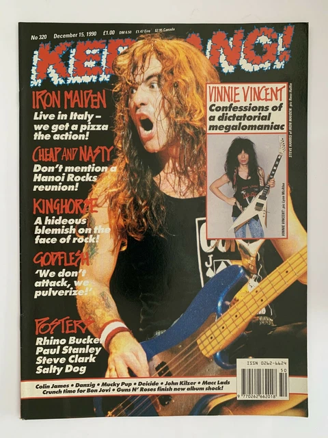 Kerrang No.1219 Iron Maiden Kerrang Product #PG3G6E | eBay