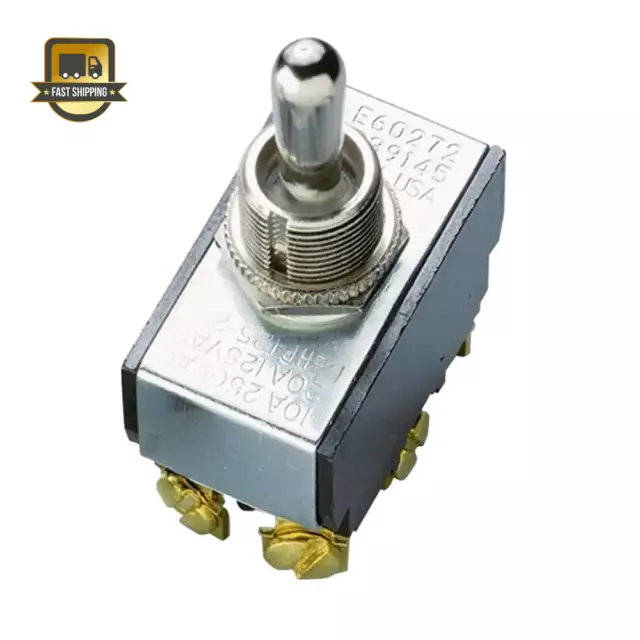 20 Amp Double-Pole Toggle Switch (1-Pack)