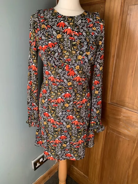 Topshop Floral Dress Size 10