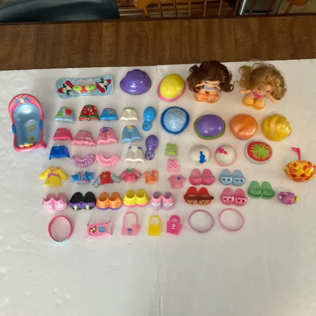 Fisher Price Snap N Style, Large Lot, 44+, 2 Dolls, Outfits & Accessories