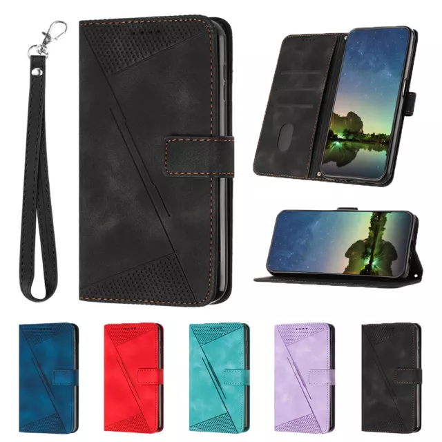 Funda para Nokia 6.3 C12 Plus C12 Pro C110 C300 G42 C22 billetera con soporte abatible